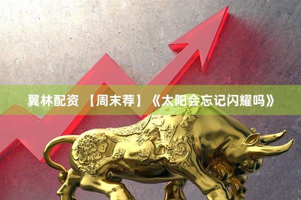 翼林配资 【周末荐】《太阳会忘记闪耀吗》